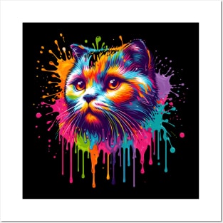 British Shorthair Cat Colors Posters and Art